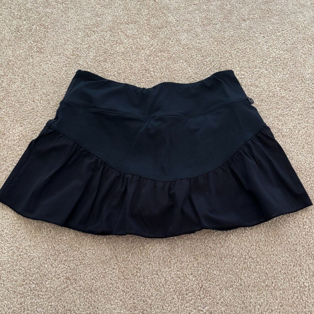 Tsu.ya Compression Tennis Skirt Sz Small Black